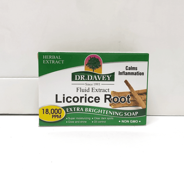 Dr.Davey Fluid Extract Licorice Root Brightening Soap - 100g - Image 2