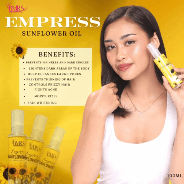 BMRS Empress Sunflower Oil - 100ml - Image 3