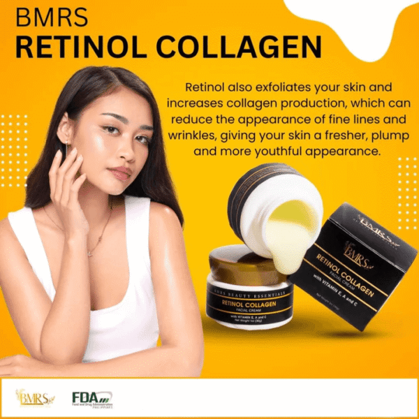 BMRS Retinol Collagen Facial Cream - 30g - Image 3