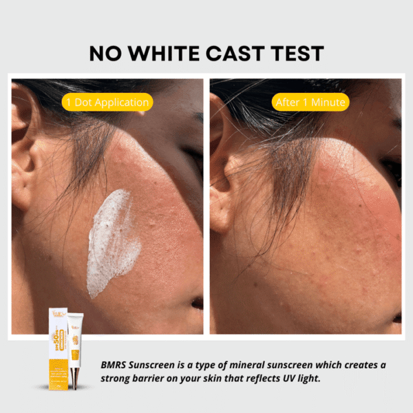 BMRS Sunscreen With Niacinamide SPF 50 PA+++ - 30g - Image 6