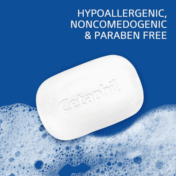 Cetaphil Deep Cleansing Bar Dry To Normal Sensitive Skin - 127g - Image 3