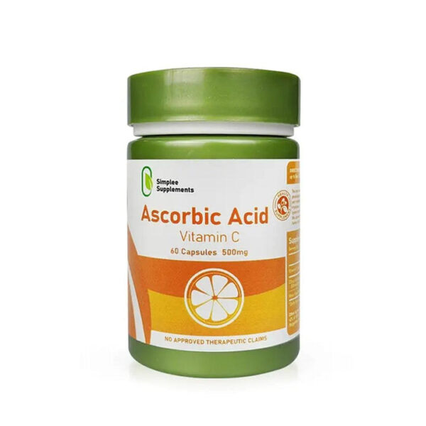 Simplee Ascorbic Acid Vitamin C 60 capsules