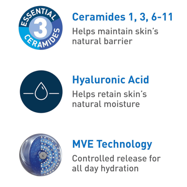 CeraVe PM Facial Moisturizing Lotion - 89ml - Image 6
