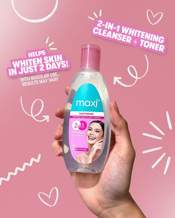 Maxi Whitening Cleanser + Toner - 135ml - Image 8