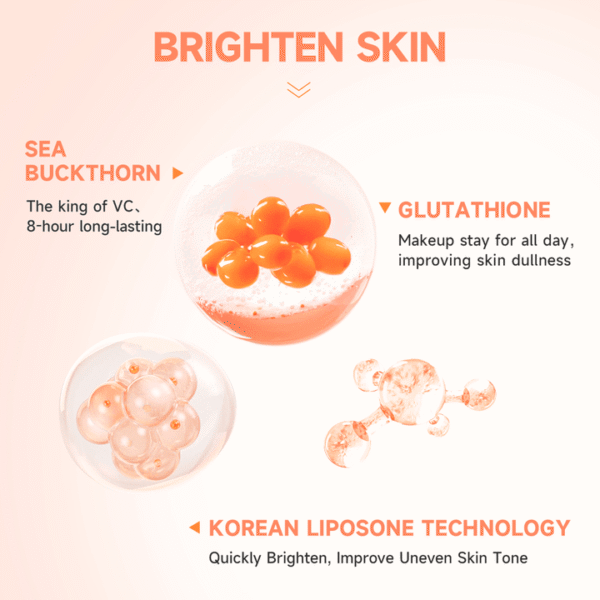Gmeelan Sea Buckthorn Gluta Whitening Lazy Cream - 30g - Image 4