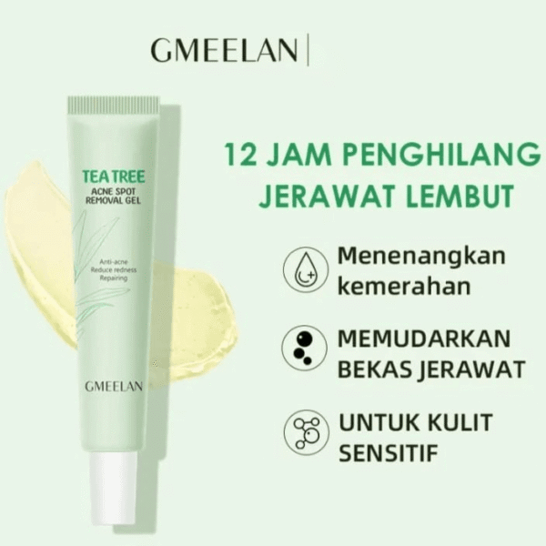 Gmeelan Tea Tree Acne Spot Removal Gel - 20g - Image 3