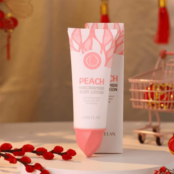 GMEELAN Peach Niacinamide Body Lotion - 100g - Image 3