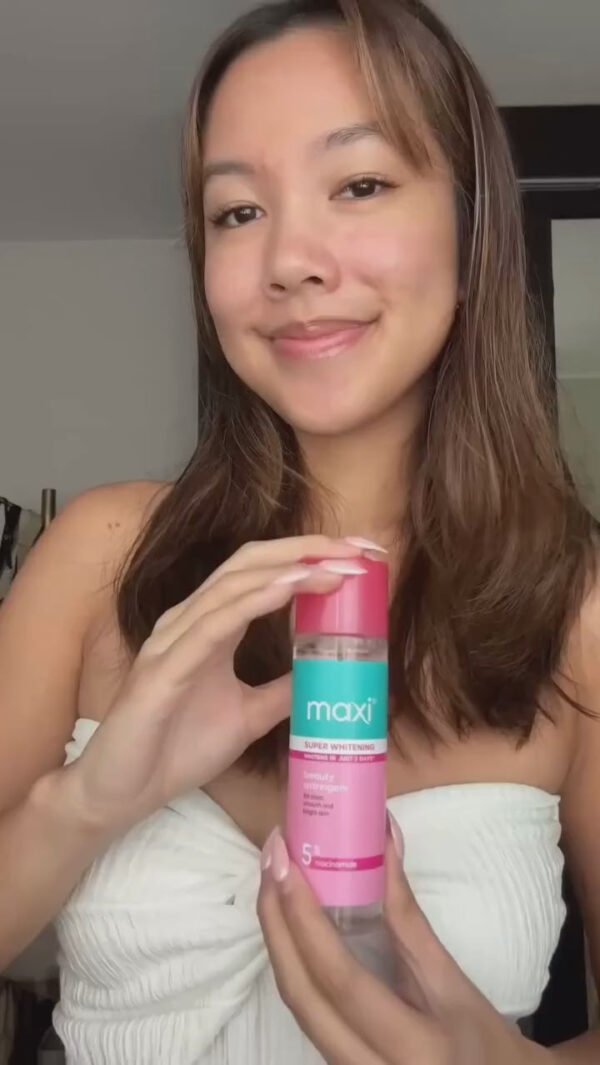 Maxi Super Whitening Beauty Astringent - 100ml - Image 2