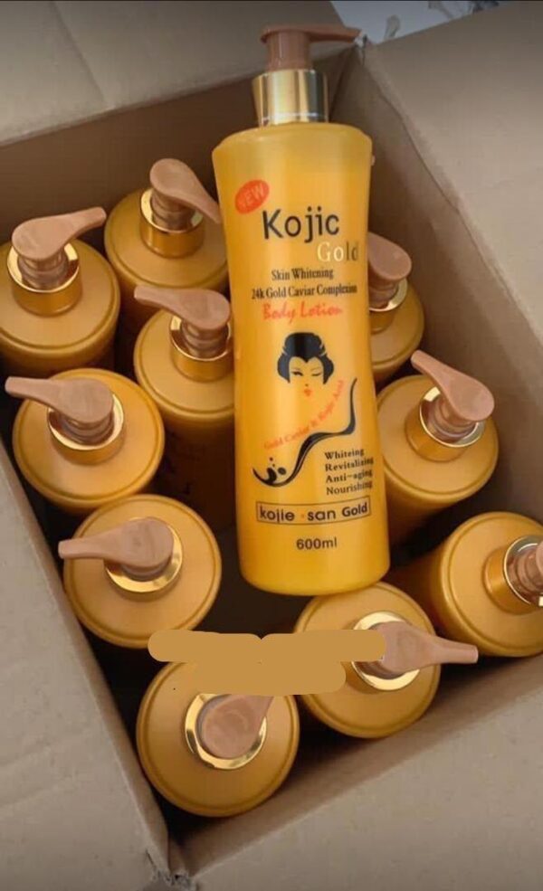 Kojic Gold Lightening and Whitening Body Lotion - 600 ml - Image 2